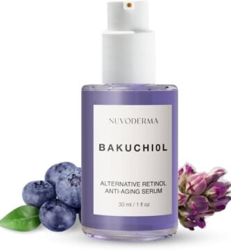 Bakuchiol serum for anti-aging and glowing skin