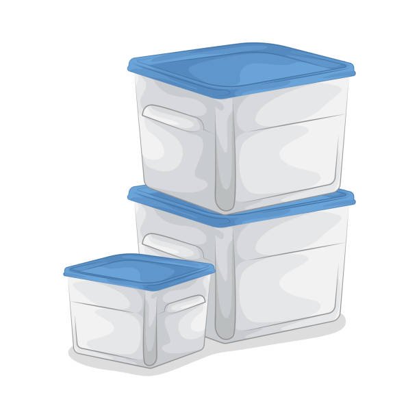 Stackable Plastic Containers – Budget-Friendly Kitchen Storage Solution